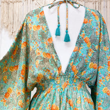 Cargar imagen en el visor de la galería, Vestido Anís Corto Light Green (M-L)