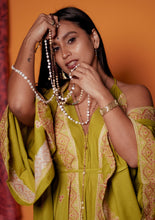 Cargar imagen en el visor de la galería, Vestido Amatista Bordado Verde