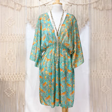 Cargar imagen en el visor de la galería, Vestido Anís Corto Light Green (M-L)