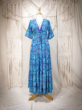 Cargar imagen en el visor de la galería, Vestido Jazmín Corto Calipso (S-M)