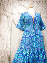 Cargar imagen en el visor de la galería, Vestido Jazmín Corto Calipso (S-M)