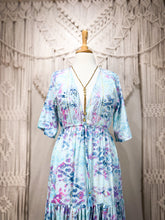 Cargar imagen en el visor de la galería, Vestido Jazmín Corto Mar (S-M)