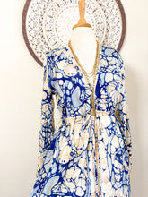 Cargar imagen en el visor de la galería, Vestido Jazmín Marina (M-L)