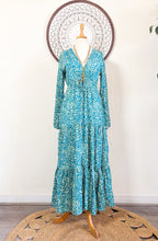 Cargar imagen en el visor de la galería, Vestido Jazmín Print Calipso (M-L)