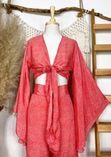 Cargar imagen en el visor de la galería, Conjunto Sirena Rojo Coral (S-M)