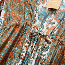 Cargar imagen en el visor de la galería, Kimono Kaftan Anaranjado
