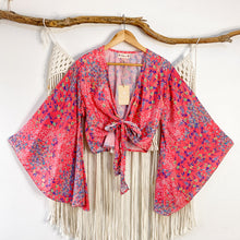 Cargar imagen en el visor de la galería, Top Kimono Flor (estándar)
