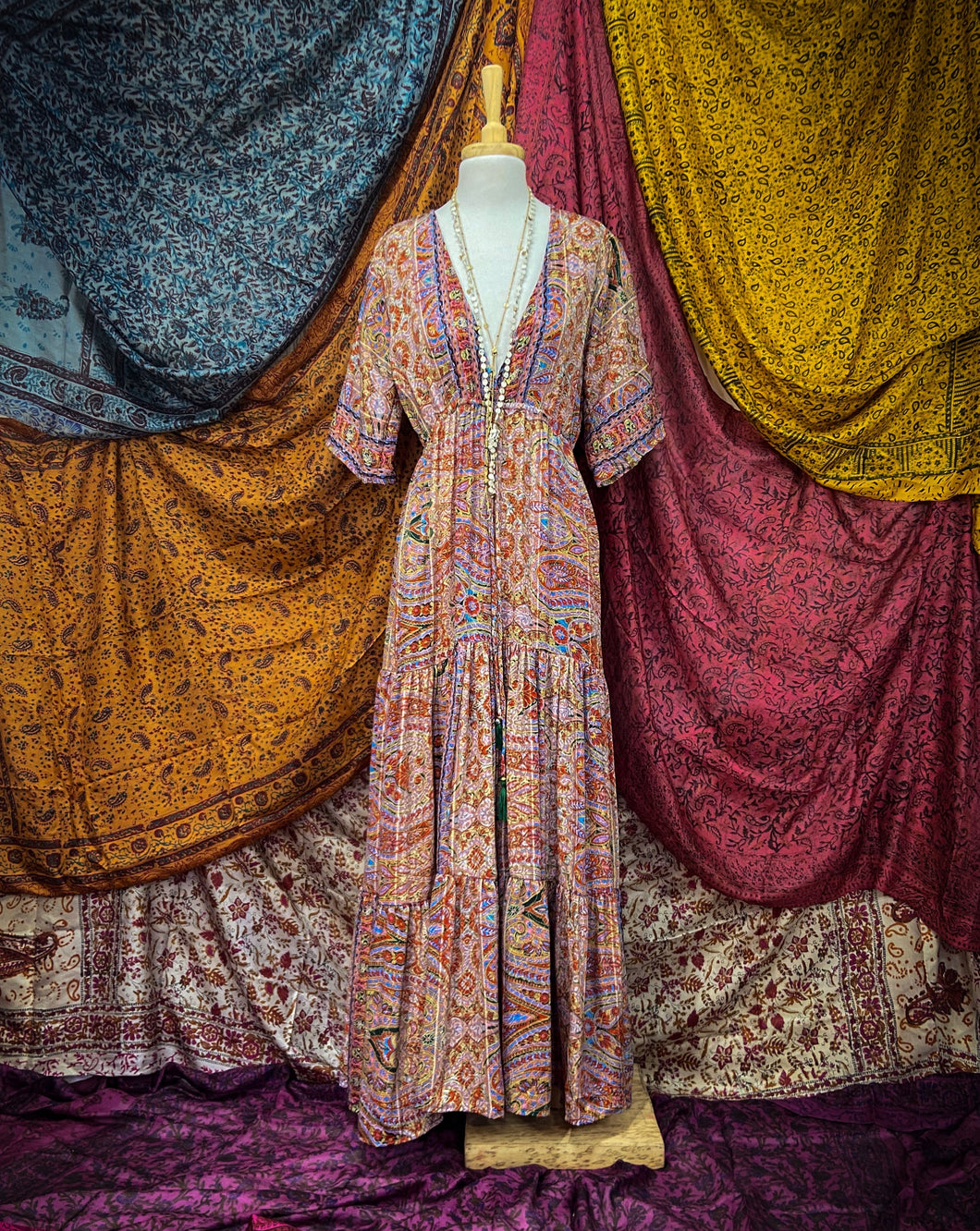 Vestido Jazmín Corto Gitano M-L
