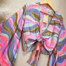 Cargar imagen en el visor de la galería, Top Kimono Pink
