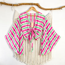 Cargar imagen en el visor de la galería, Top Kimono Fucsia (estándar)
