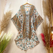 Cargar imagen en el visor de la galería, Kimono Kaftan Anaranjado
