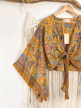 Cargar imagen en el visor de la galería, Top Kimono Mostaza (estándar)
