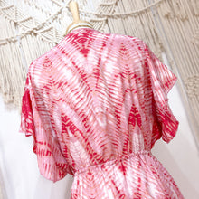 Cargar imagen en el visor de la galería, Vestido Midi Rosa Print, M-L
