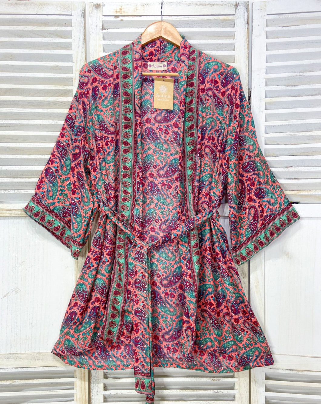 Kimono Rakhi Coral