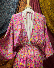 Cargar imagen en el visor de la galería, Vestido Anís Flowers (S-M)
