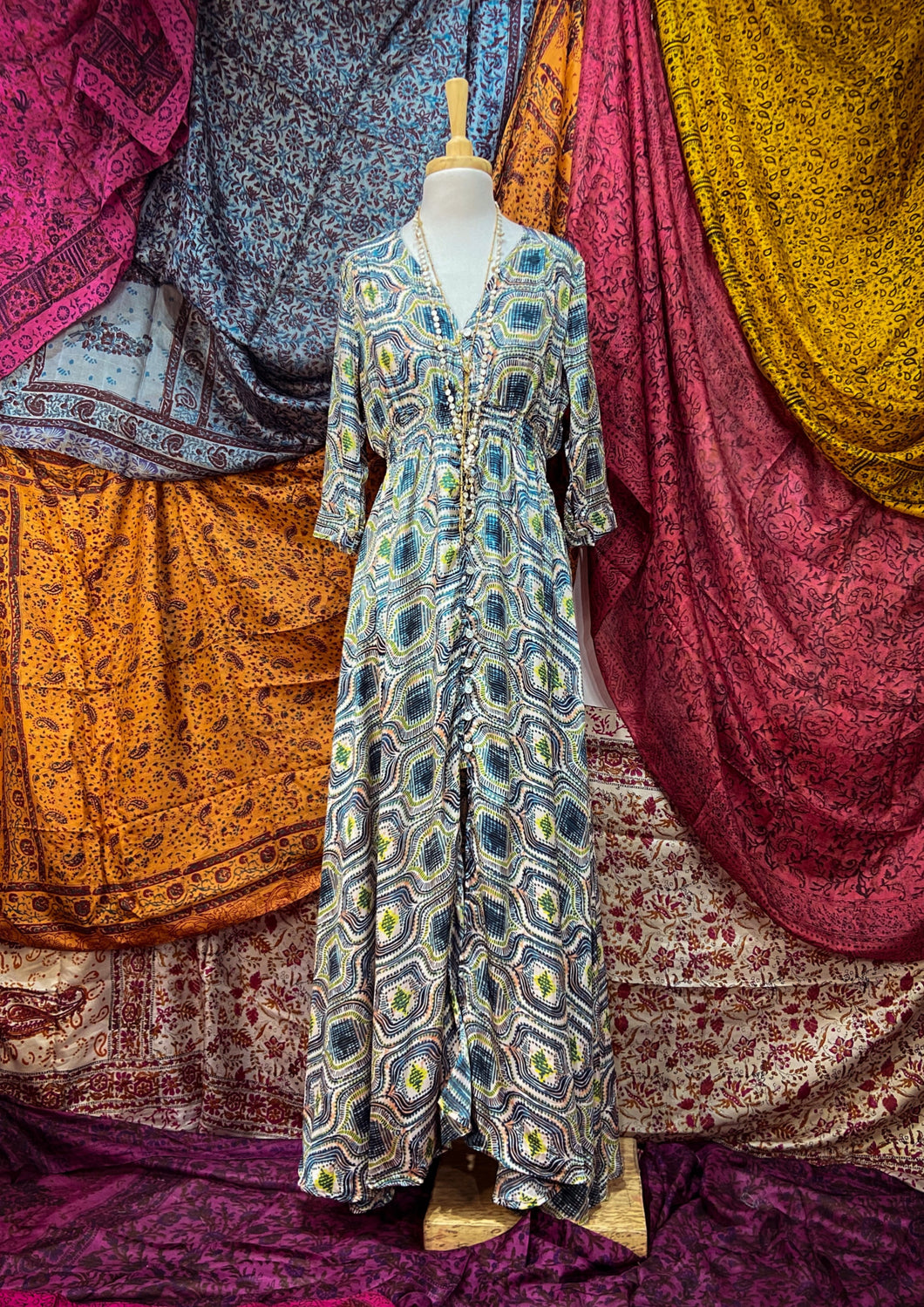 Vestido Jane Petróleo (M)