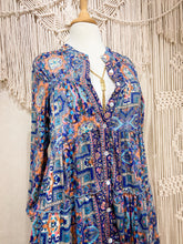 Cargar imagen en el visor de la galería, Vestido Alma Azul (S-M)
