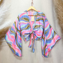 Cargar imagen en el visor de la galería, Top Kimono Pink
