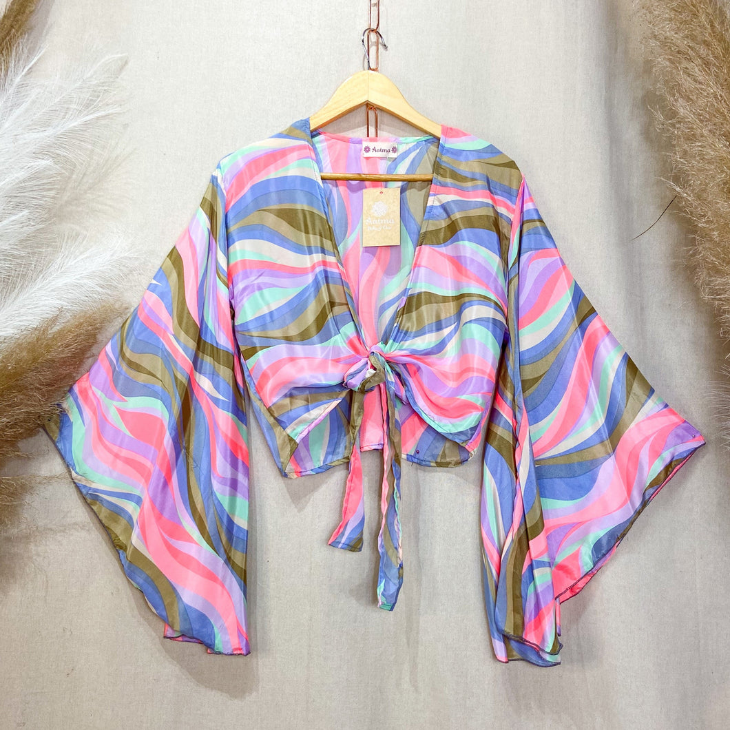 Top Kimono Pink
