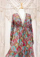 Cargar imagen en el visor de la galería, Vestido Jazmín Burdeo Top
