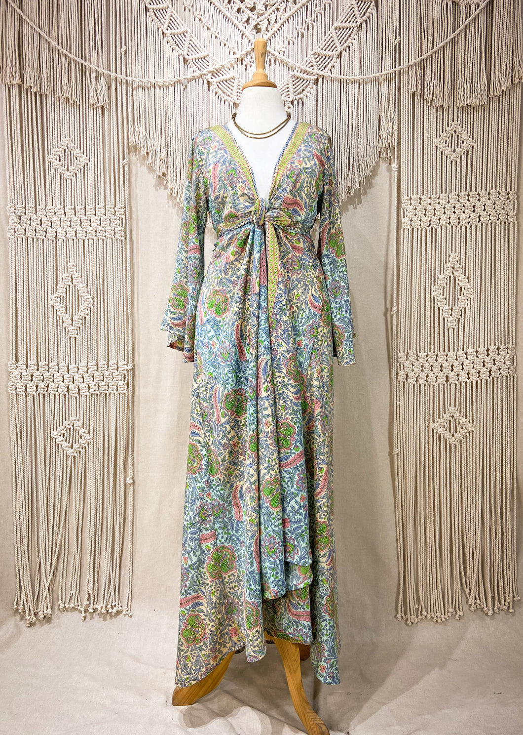 Vestido Pitta Calipso Etnico (M-L)