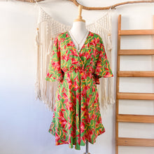 Cargar imagen en el visor de la galería, Vestido Alba Green Wild, S-M
