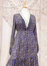 Cargar imagen en el visor de la galería, Vestido Mehendi Azul
