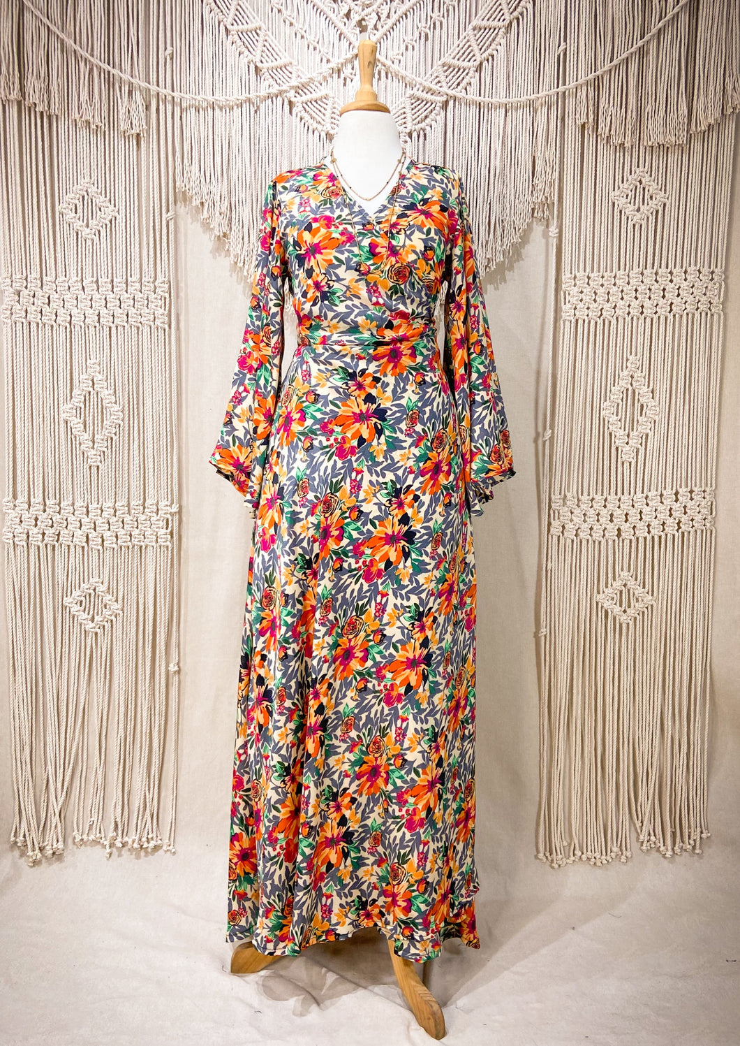 Vestido Pitta Flor Glam (M-L)