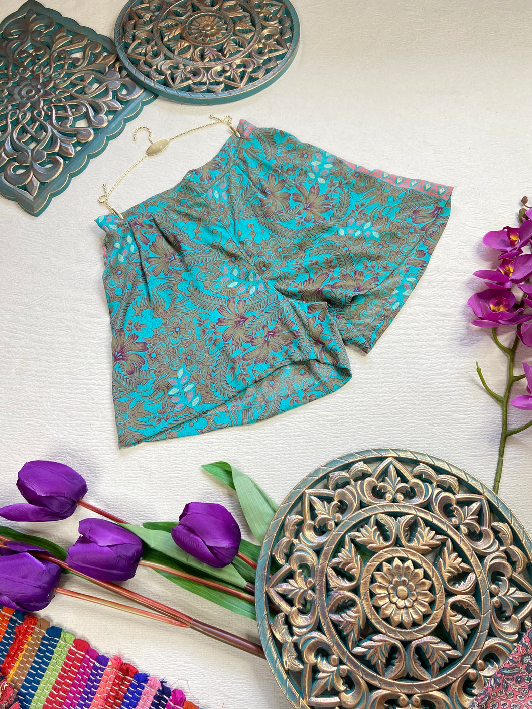 Short Ambar Turquesa, M-L
