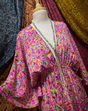Cargar imagen en el visor de la galería, Vestido Anís Flowers (S-M)
