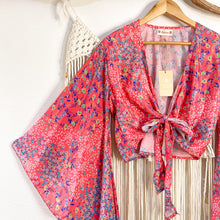 Cargar imagen en el visor de la galería, Top Kimono Flor (estándar)
