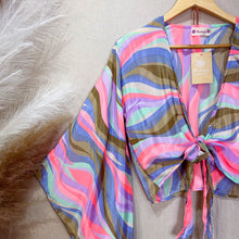 Cargar imagen en el visor de la galería, Top Kimono Pink
