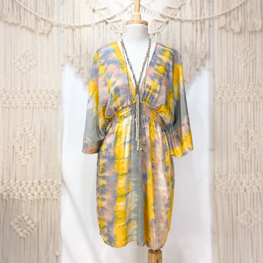 Vestido Anís Corto Amanecer (S-M)