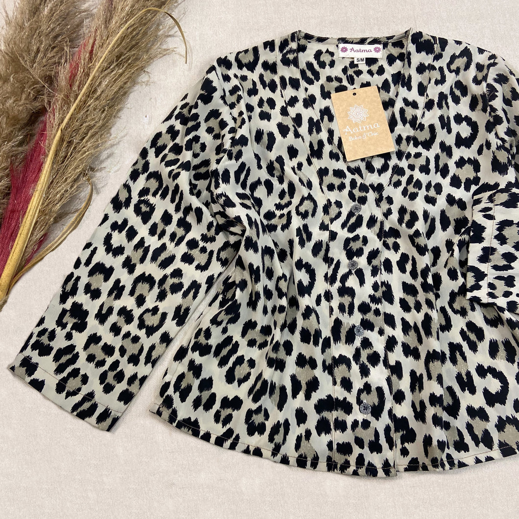 Blusa Luz Animal Print