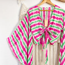 Cargar imagen en el visor de la galería, Top Kimono Fucsia (estándar)
