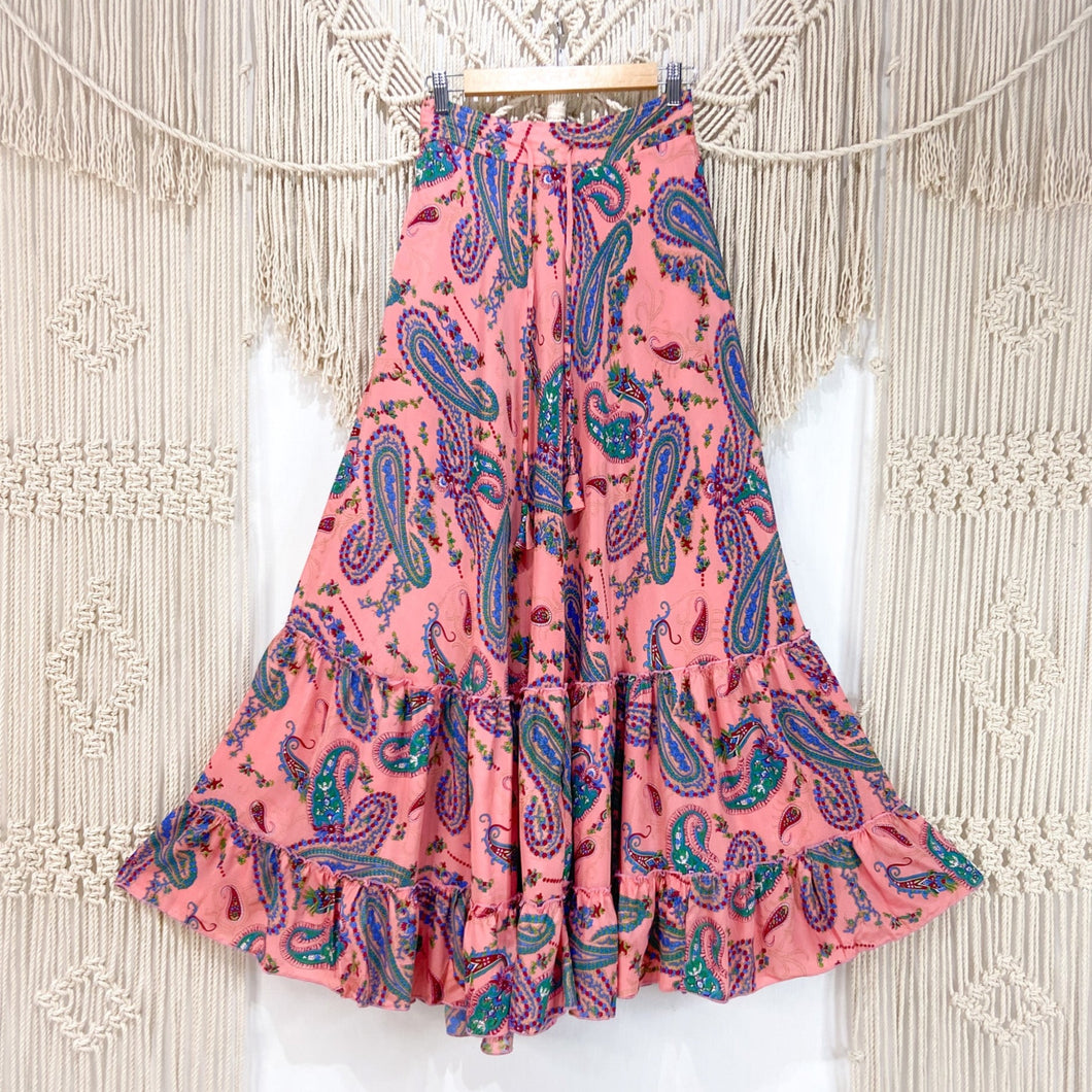 Pollera Boho Rosa (M-L)