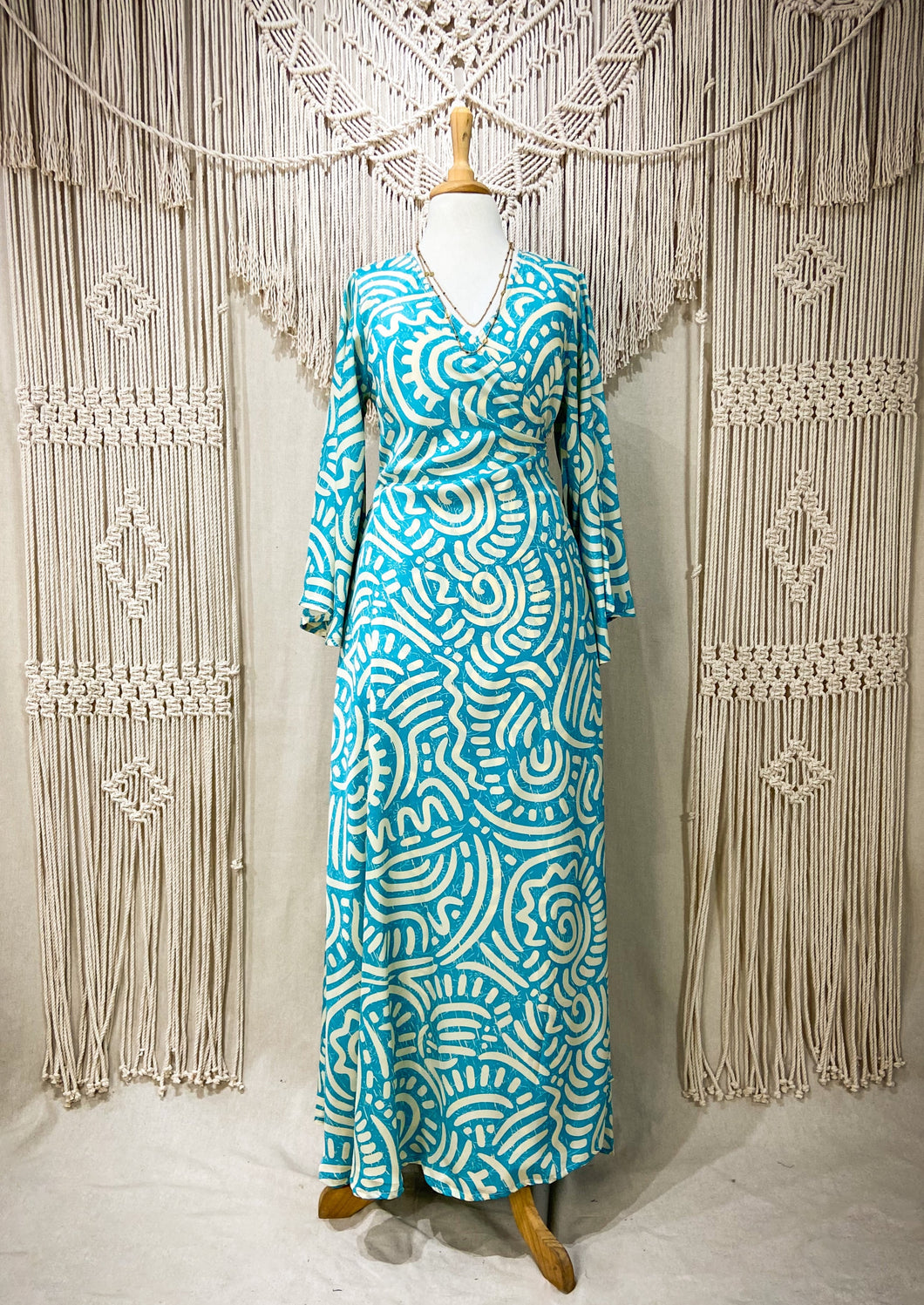 Vestido Pitta Calipso Etnico (M-L)