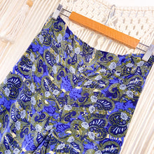 Cargar imagen en el visor de la galería, Palazzo Sirena Azul Mehendi (M-L)
