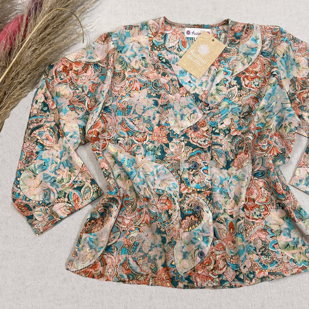 Blusa Luz Damasco