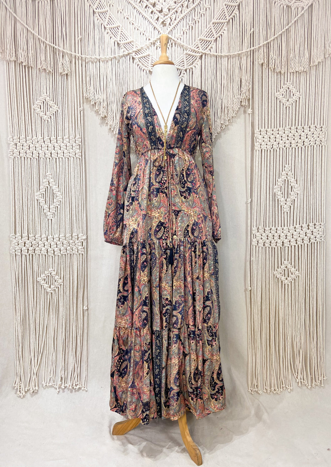 Vestido Jazmin Mehendi