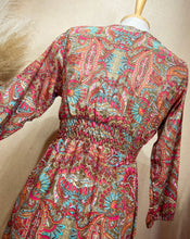 Cargar imagen en el visor de la galería, Vestido Jane Rosa Turquesa
