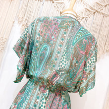 Cargar imagen en el visor de la galería, Vestido Midi Turquesa, M-L
