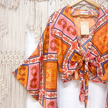 Cargar imagen en el visor de la galería, Top Kimono Naranja (estándar)
