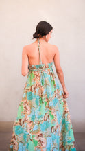Cargar imagen en el visor de la galería, Vestido Asha Geo Green
