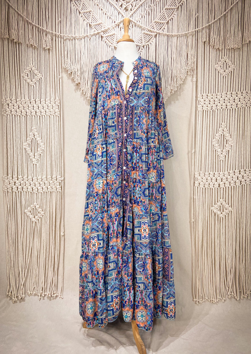 Vestido Alma Azul (S-M)