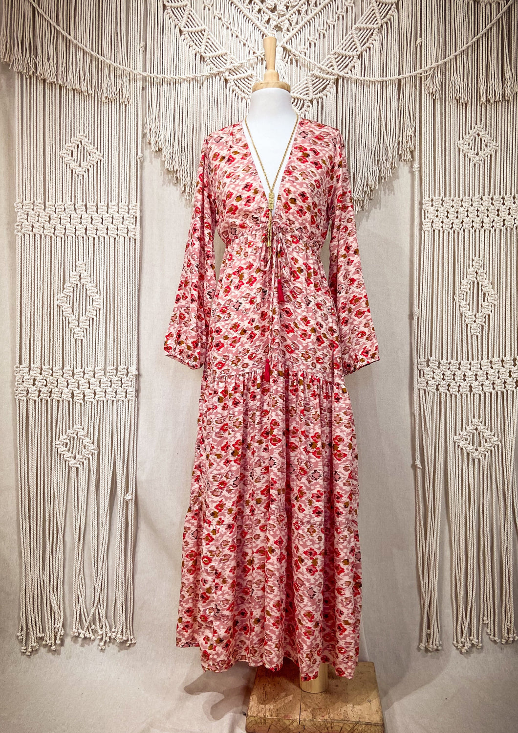 Vestido Jazmin Print Terracota