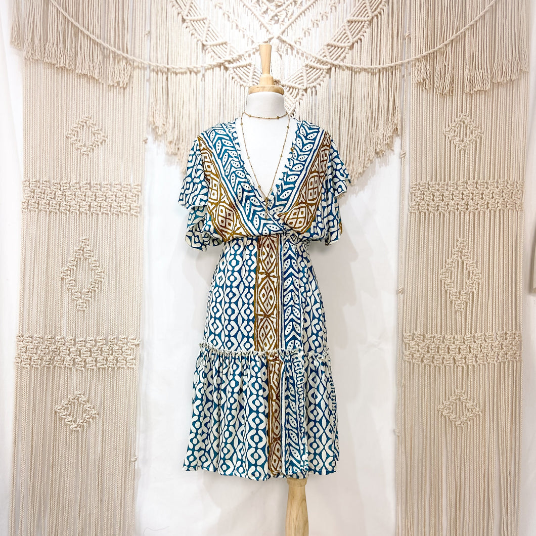 Vestido Midi Etnico, M-L