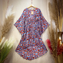 Cargar imagen en el visor de la galería, Kimono Kaftan Blue
