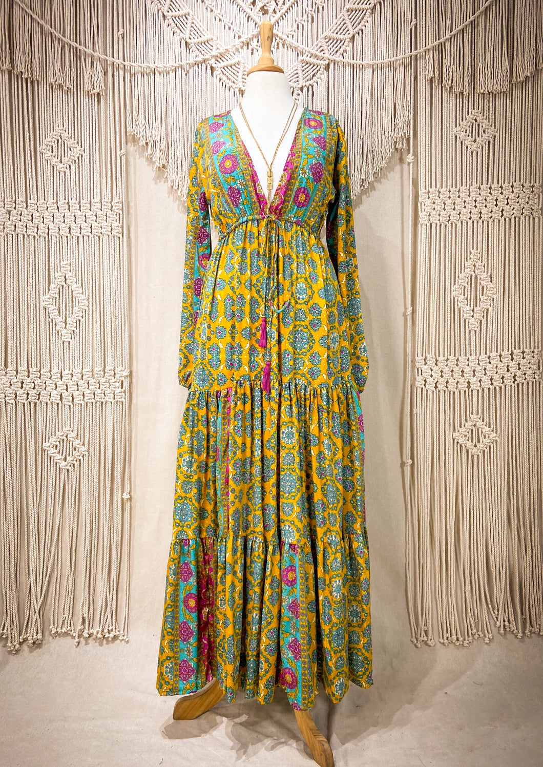 Vestido Jazmín India