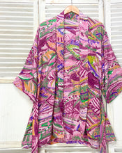 Cargar imagen en el visor de la galería, Kimono Rakhi Fucsia

